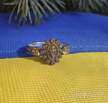 Кольцо Православное Спаси И Сохрани
Данное изделие мы можем изготовить из золота. . фото 1