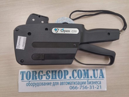Этикет-пистолет OpenData Open C20/A двухстрочный цифры и буквы
Этикет-пистолет O. . фото 5