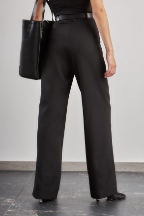 Жіночі брюки Stimma Фадея. Стильні жіночі брюки із костюмної тканини. Застібаєть. . фото 4