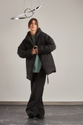 Жіноча куртка Stimma Надірія. Ця стильна куртка із плащової тканини стане чудово. . фото 2