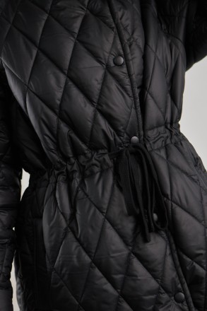 Жіноче пальто утеплене Stimma Агнія. Це стильне пальто з плащової тканини стане . . фото 5