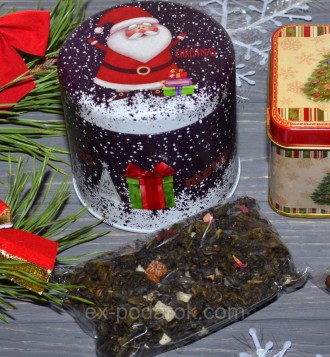 Новогодний Чай в жестняной банке.100г. Чернігів. фото 1