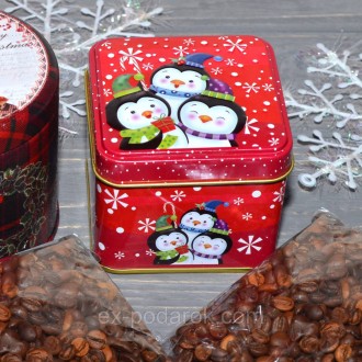 Новогодний Кофе в жестняной банке.100г. Чернігів. фото 1