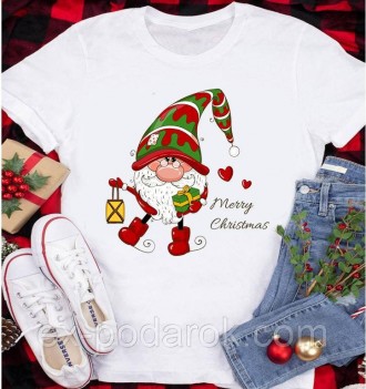 Футболка новогодняя детская "Merry Christmas" / Футболка новорічна дитяча "З Но. Чернигов. фото 1 Футболка новогодняя детская "Merry Christmas" / Футболка новорічна дитяча "З Но. Чернигов. фото 1