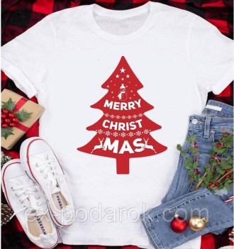 Футболка новогодняя детская "Merry Christmas".Футболка Мерри Кристмас. Чернигов. фото 1 Футболка новогодняя детская "Merry Christmas".Футболка Мерри Кристмас. Чернигов. фото 1