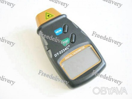 Тахометр цифровой лазерный бесконтактный DT-2234C+