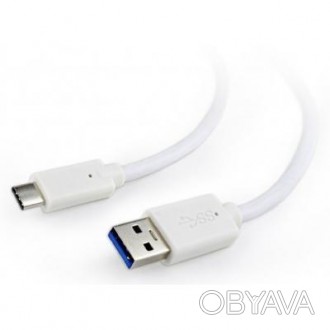 Тип - кабель; тип Вход - USB 3.0 (AM); тип Выход - USB Type-C; длина - 3 м; Цвет. . фото 1