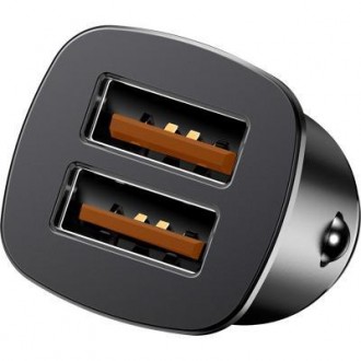 Baseus Square Dual-USB — представляет собой компактное и стильное автомобильное . . фото 4