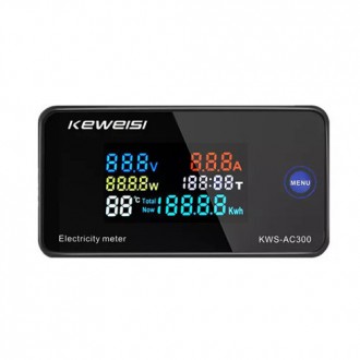 Keweisi KWS-AC300 — интеллектуальный счетчик электроэнергии. Обладает большим сп. . фото 2