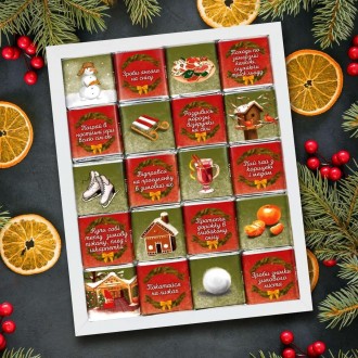  Шоколадный подарочный набор Shokosmile "З Новим роком і Різдвом Христовим" - эт. . фото 3