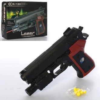 Детский игрушечный пистолетик 16 см
Стреляет пульками-входят в комплект
С лазерн. . фото 4