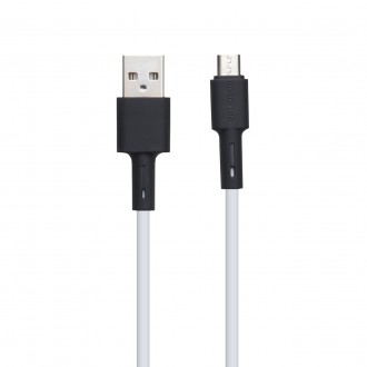 Кабель USB Borofone BX31 Silicone Micro (Білий). Київ. фото 1 Кабель USB Borofone BX31 Silicone Micro (Білий). Київ. фото 1