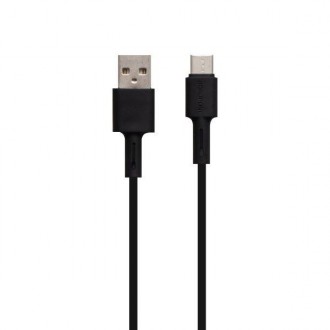 USB Borofone BX31 Silicone Type-C (Чорний). Киев. фото 1 USB Borofone BX31 Silicone Type-C (Чорний). Киев. фото 1