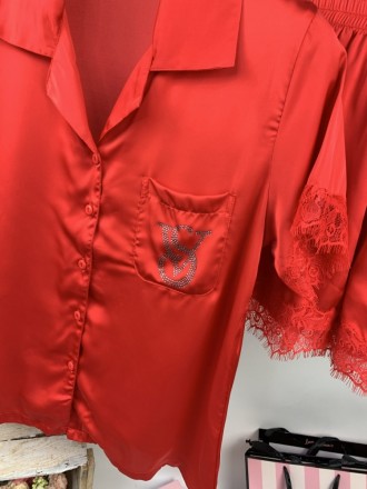 
 
 Пижама Louis Vuitton 2в1 
Рубашка+шорты
Материал : Сатин
Размеры : M, L, XL
. . фото 4