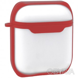 
Eggshell Airpods Case 1/2 — PC With Sensitive Button (Red) 
. . фото 1