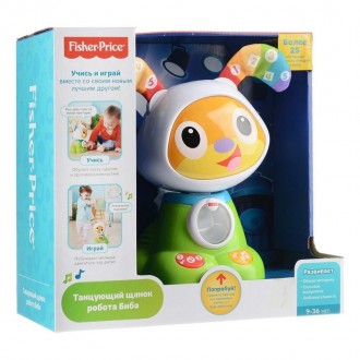 Навчальний інтерактивний робот БіБо (укр.) Fisher-Price. Бориспіль. фото 1 Навчальний інтерактивний робот БіБо (укр.) Fisher-Price. Бориспіль. фото 1