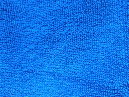 Елітний махровий банний рушник, Європейської якості, 75х140 см., синього кольору. . фото 5
