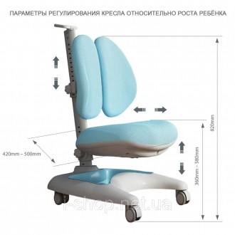 Ортопедическое кресло для мальчика FunDesk Premio Blue с подлокотниками!
 
 
Орт. . фото 10