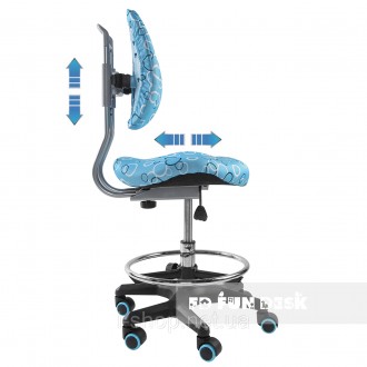 
Детское ортопедическое кресло FunDesk SST6 Blue!
 
Ортопедическое кресло, котор. . фото 6