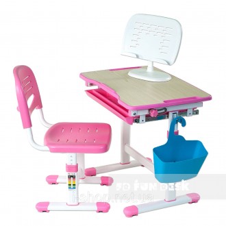 
Комплект парта и стул-трансформеры FunDesk Piccolino Pink!
 
Комплект парта для. . фото 6