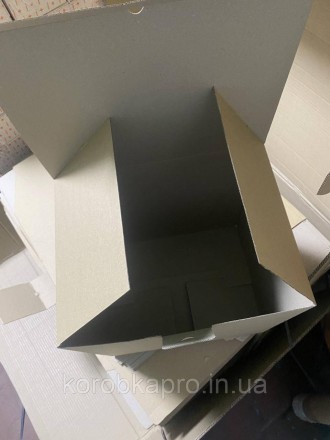 Коробка из бурой микрогофры размером 400х300х400 мм отлично подходит для упаковк. . фото 3