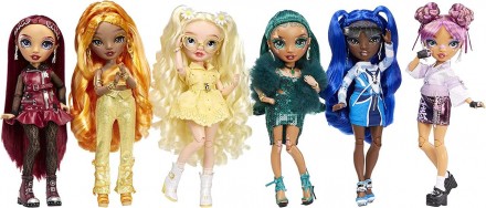 Кукла Rainbow High 4 серия Meena Fleur - Рейнбоу Хай Мина Флер, с аксессуарами
 . . фото 7