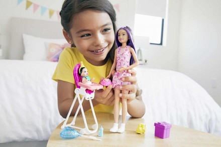 Лялька Барбі годування Скипер Няня з малюком Barbie Skipper Babysitters
 
Ігрови. . фото 3