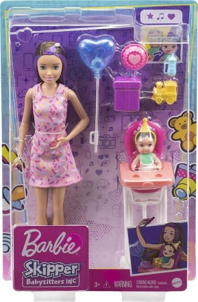 Лялька Барбі годування Скипер Няня з малюком Barbie Skipper Babysitters
 
Ігрови. . фото 7