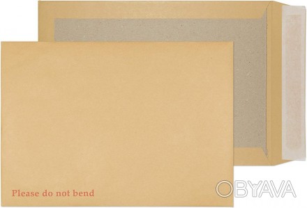 
	Надміцні картонні конверти.
	Високоякісний лицьовий папір щільністю 120 г/кв.м. . фото 1