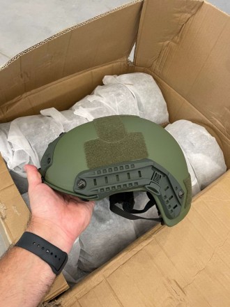 
 Стандарт США NIJ IIIA Military FAST Баллистический шлем Пуленепробиваемый шлем. . фото 2