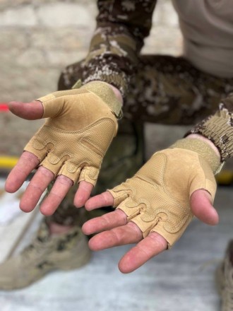 
 Тактические военные перчатки
Материал - замша, синтетическая кожа, нейлон
Упло. . фото 4