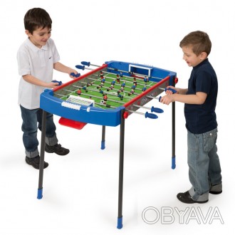 Модель стола для игры в футбол Челенджер фирмы Smoby теперь оснащена эргономичны. . фото 1