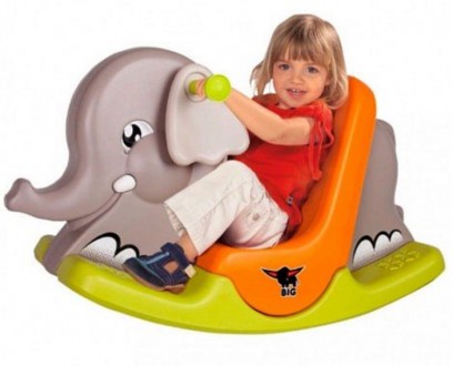 Детская качалка Слоненок BIG (56788)
Эта качалка станет самой любимой игрушкой в. . фото 4