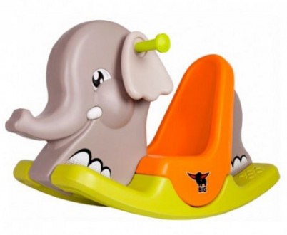 Детская качалка Слоненок BIG (56788)
Эта качалка станет самой любимой игрушкой в. . фото 3