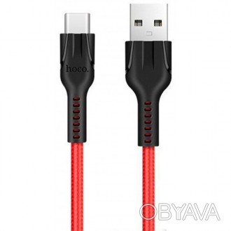 USB-провод Hoco U31 Benay 3-in-1 Lightning + micro USB + USB Type-C Cable 2.4A о. . фото 1
