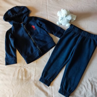 Спортивний костюм дитячий синій, Primark
Заміри на фото 18-24мес.
Стан: добре
. . фото 2