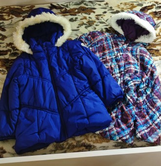 Зимние детские куртки отличного качества. В идеальном состоянии. На возраст ребе. . фото 2