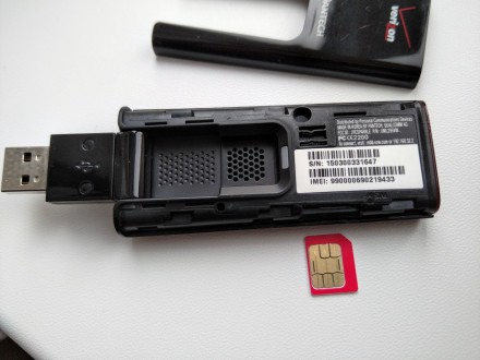 Продам 4G LTE USB-модем Verizon Pantech UML295VW в отличном состоянии с двумя ка. . фото 4