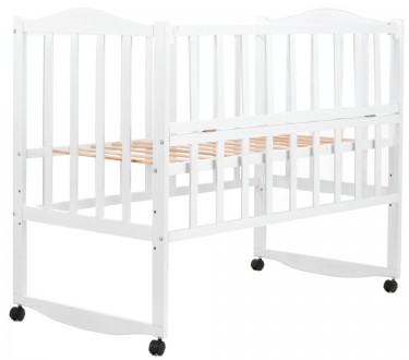 Кроватка детская Babyroom Зайчонок ZL101 откидной бок белая. Одесса. фото 1 Кроватка детская Babyroom Зайчонок ZL101 откидной бок белая. Одесса. фото 1