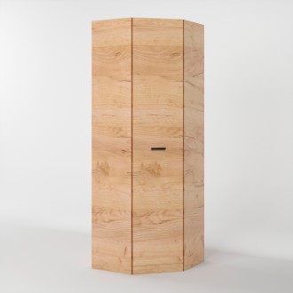 Однодверный угловой шкаф Соната-700 является частью мебельной гарнитуры из колле. . фото 2