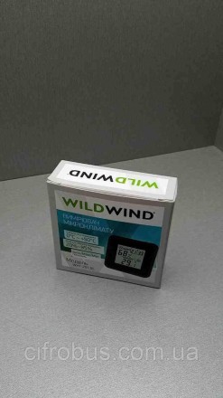 Термогігрометр Wild Wind WHT-201 BL
Виготовлений із високоякісного пластику. Жив. . фото 3