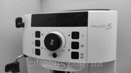 Стильна кавомашина Delonghi Magnifica S ECAM 21.117.W виготовлена в настільній к. . фото 4