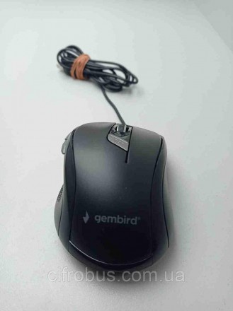 Gembird MUS-6B-01 — 6-х кнопочная оптическая мышь с колесом прокрутки.
Не требуе. . фото 2