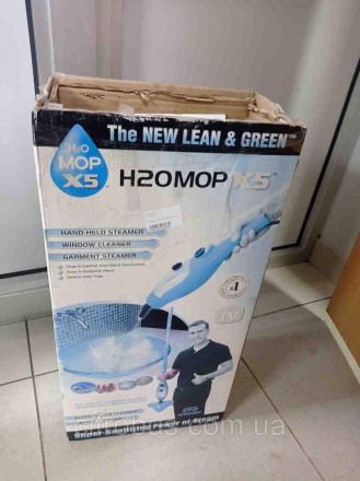 H2O Mop X5. Тип вертикальний. Тип прибирання парою. Тип пилозбірника — аквафільт. . фото 5