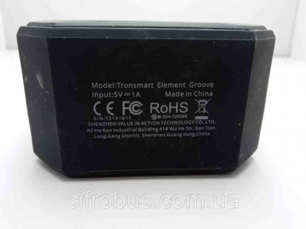 Акустична система Tronsmart Element Groove Bluetooth Speaker Black (322483) Порт. . фото 3