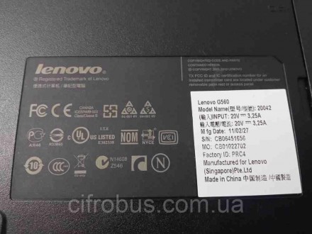 Lenovo G560 (15.6"/1366х768/Intel Core i3 380M 2533 МГц/RAM 3GB/HDD 320GB)
Внима. . фото 8