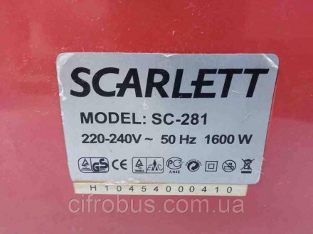 Пилосос без мішка SCARLETT SC-281
Тип: звичайний; 
Прибирання: сухе; 
Пилозбірни. . фото 8