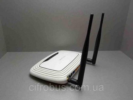 Wi-Fi-роутер, стандарт Wi-Fi: 802.11n, макс. скорость: 300 Мбит/с, коммутатор 4x. . фото 3