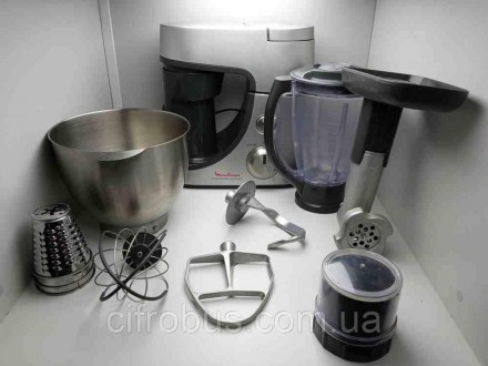 Тип: кухонний комбайн; основна чаша; блендер; м'ясорубка; овочерізка; млинець (д. . фото 3