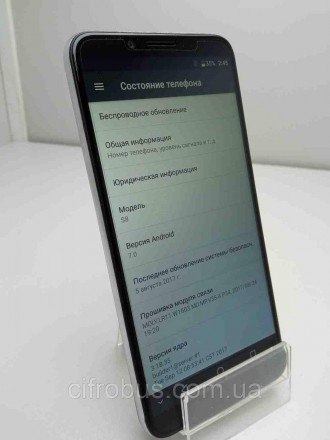 Смартфон с Android 7.0, поддержка двух SIM-карт, экран 5.7", разрешение 1440x720. . фото 5